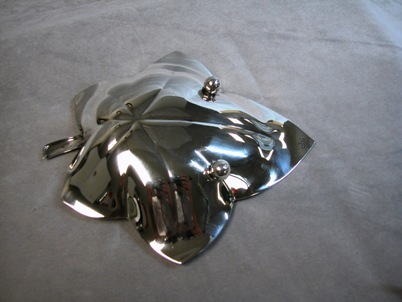 sterling silver leaf tray designed by Tiffany & Co.
